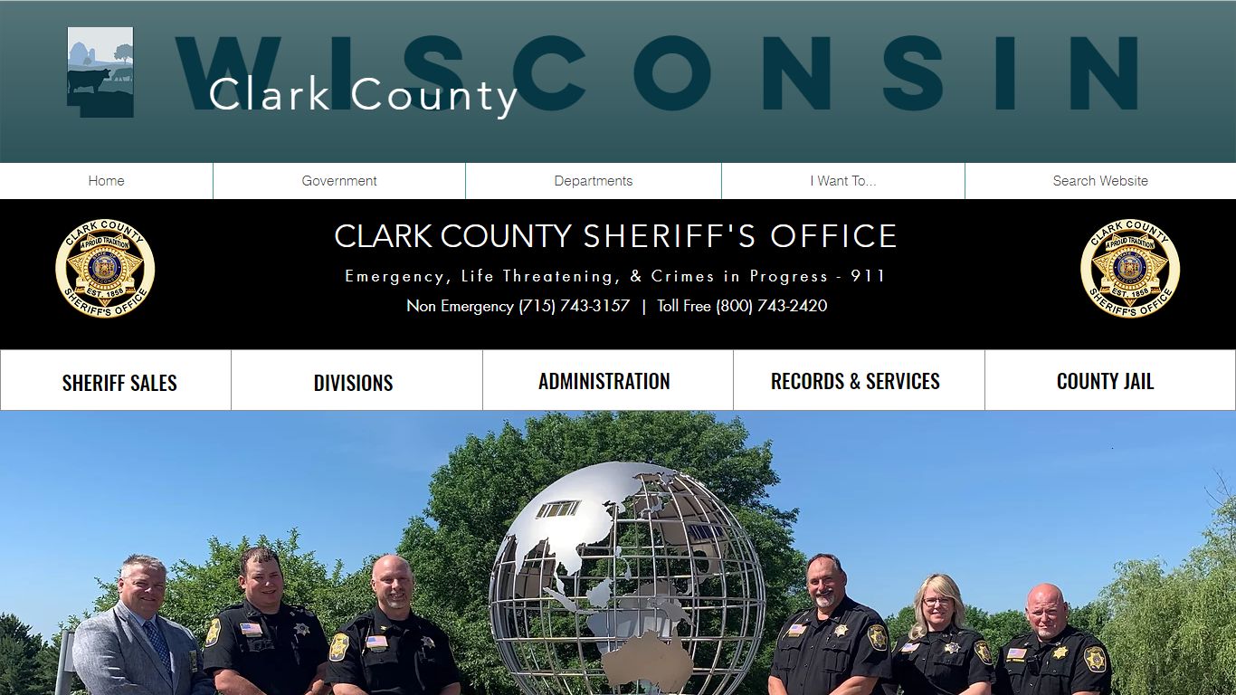 Sheriff | Clark County WI